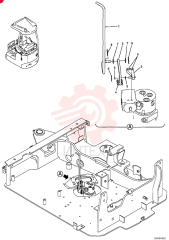 LEVER ASSY, CONTROL (CRAWLER)(PU50M00014F1)