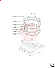 Ring Assy., Slewing PF40F00002F1