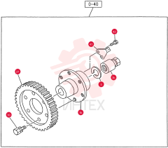 COUPLING; INJ PUMP DRIVE VI8971177760
