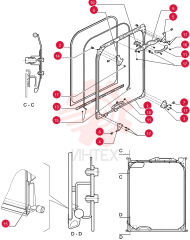 WINDOW FRAME LQ50C00002S001