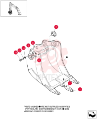 BUCKET TOOTH 72204482 (6)