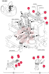 HYD LINES, UPP YF03H00068F1 (2)
