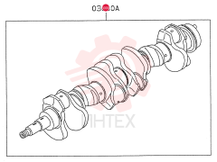CRANKSHAFT VAME300086