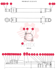 BUCKET CYLINDER YN01V00112F1