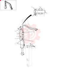 HOSE,9.5mm ID x 1250mm L