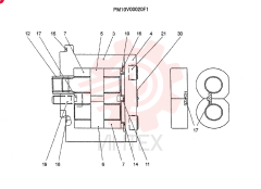 GEARBOX ASSY PM10V00020F1