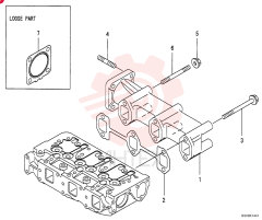 EXHAUST MANIFOLD VV11980213129