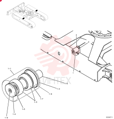 ROLLER ASSY. PW64D01017F1