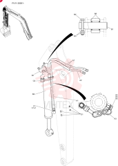 HYD LINES, ARM PV43H00014F1