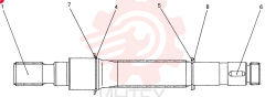 SHAFT ASSY. PM10V01001F1