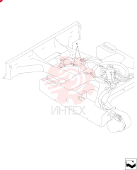 Hyd., Cylinder, (Dozer) PW13H00001F1
