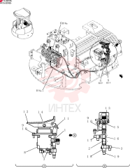 Control Lines, Remote (nibbler & Breaker) PW68H00045F1