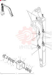 Hyd Lines, Arm PW43H00025F1