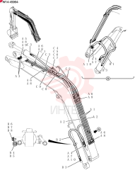 Hyd Lines, Boom PW42H00040F1