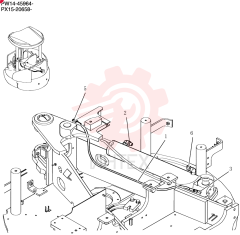 Hyd Lines, Cylinder PX42H00027F1
