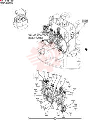 HYD. TUBE Control Lines, Main PW06H00021F1