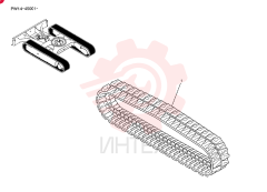 CRAWLER BELT (STD, 300W)