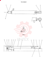 HYDRAULIC CYLINDER PX01V00064F1