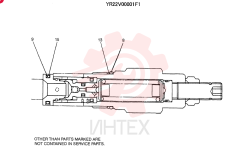 HYDRAULIC VALVE YR22V00001F1