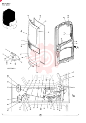LH CAB DOOR PM51C00006F1%LD