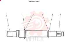 SHAFT ASSY. PX10V01004F1