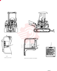 WARNING DECAL PE20T01028P1
