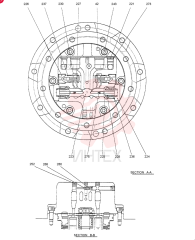 HYDRAULIC MOTOR PX15V00025F1 (1)