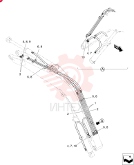 Hyd., Boom 2.5m