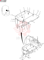 Heater Assy (without Heater) PW21M00012F1