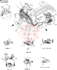 HYD. TUBE Control Lines, Valve PW64H00083F1