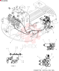 HYD. TUBE Control Lines,  Valve PW64H00084F1
