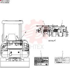 Name Plate Instal PW22T00123F1