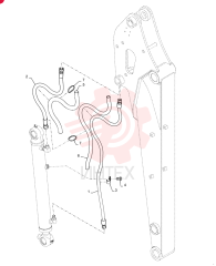 HYDRAULIC HOSE PD03H01001D3
