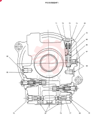 HYDRAULIC MOTOR PX15V00024F1
