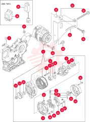 ALTERNATOR,12V, 55 Amp