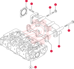 EXHAUST MANIFOLD VV12900413129