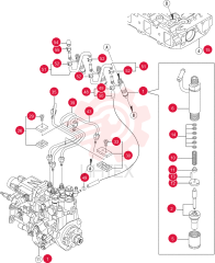 FUEL SYSTEM INJECTOR VV72924553100