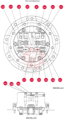 HYDRAULIC MOTOR PX15V00025F1 (1)