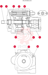 HYDRAULIC PUMP PX10V00012F1