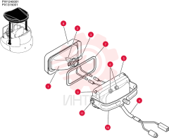 LIGHT ASSY. PW80S00003F1