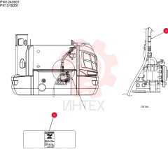 NAME PLATE INSTAL PW22T00170F2