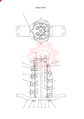 HYDRAULIC SWIVEL 24100J12703F1