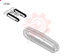 RUBBER TRACK PY61D00013P1