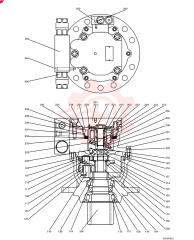 HYDRAULIC MOTOR,22.1CC PY15V00012F1 (1)