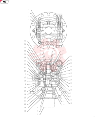 HYDRAULIC MOTOR PY15V00014F1 (2)