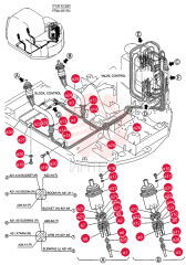 CONTROL LINES, REMOTE YT68H00044F2 (2)