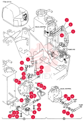 HYD LINES, PUMP YT30H00003F1
