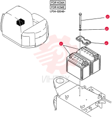 BATTERY INSTAL LF72E00001F1