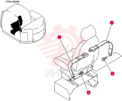 SAFETY BELT YT25M00022F1