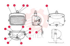 LIGHT ASSY. YN80S00010F2 (1)